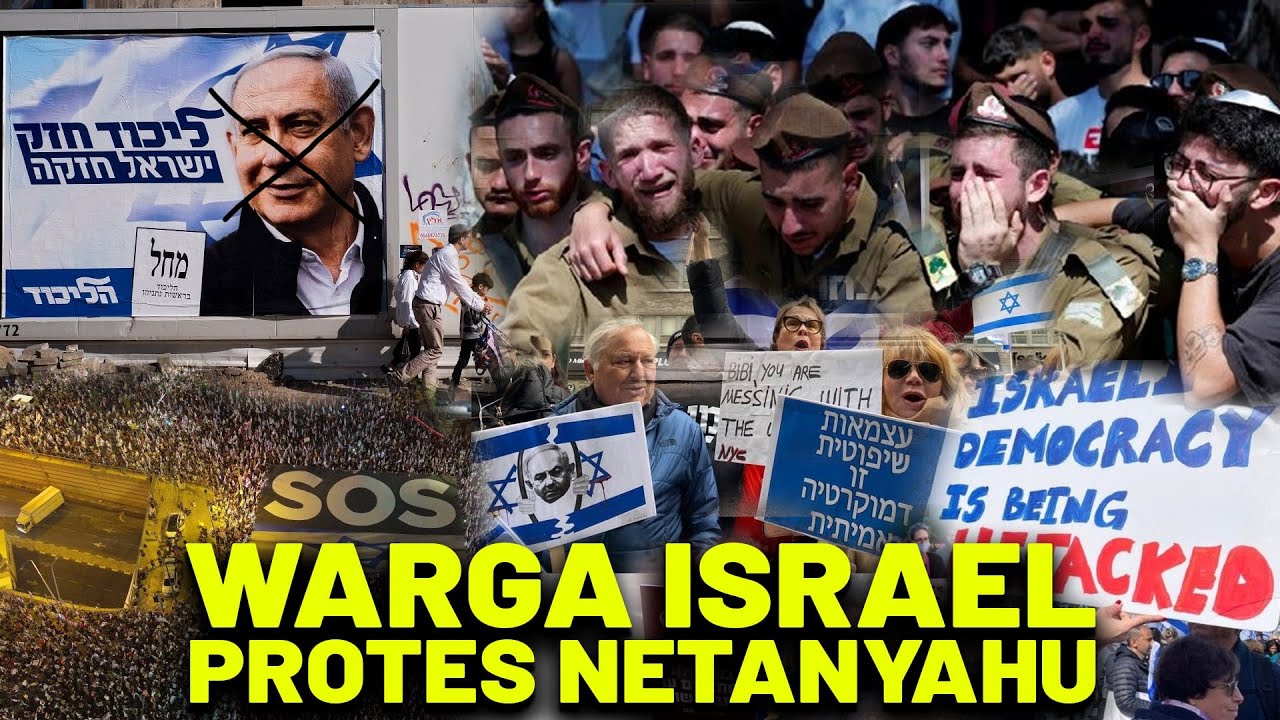 Youtube Thumnail image of : Krisis Politik Israel Meledak! Reformasi Peradilan Picu Demo Besar, Netanyahu di Ujung Tanduk