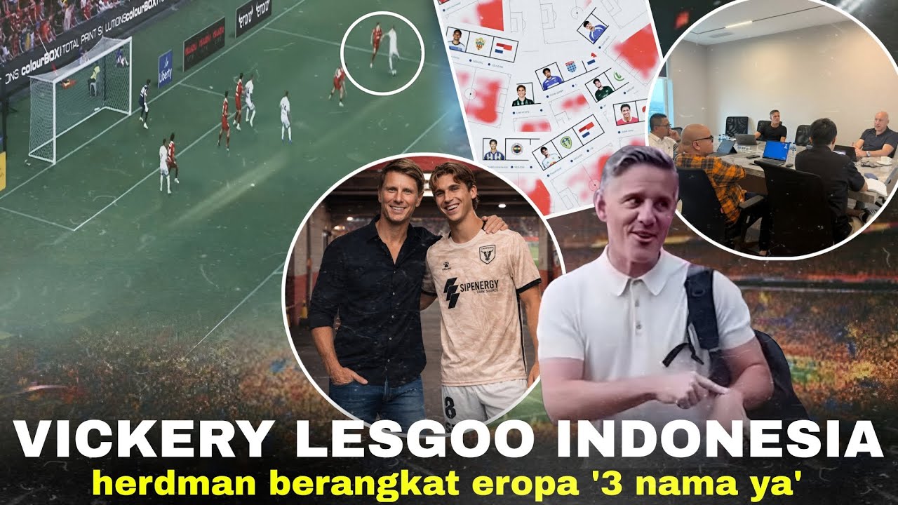 Youtube Thumnail image of : Ditemui Asisten Herdman Usai Laga, Vickery "Aku Siap Kapanpun": Meeting Terakhir Sebelum ke Eropa