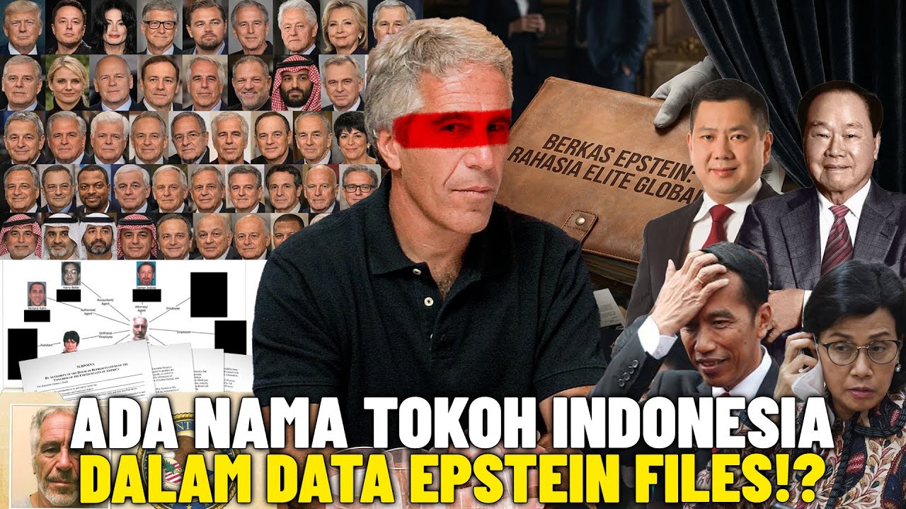 Youtube Thumnail image of : BERKAS Rahasia Elit Global Terbongkar! Ada Nama Pejabat Indonesia di Epstein Files!?