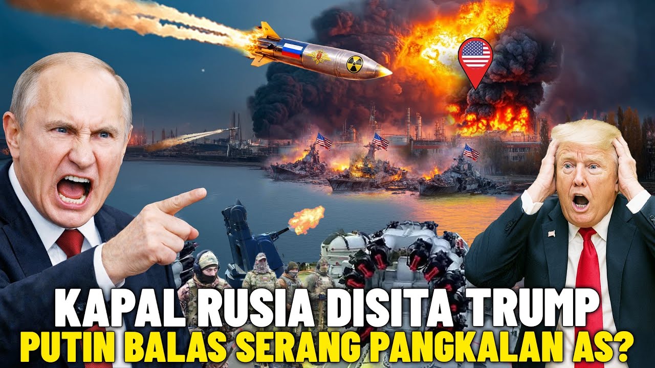 Kapal Rusia Diserang di Laut Hitam! Putin Murka, Serangan Balasan Rusia ke AS-NATO Bisa Picu PD 3!?