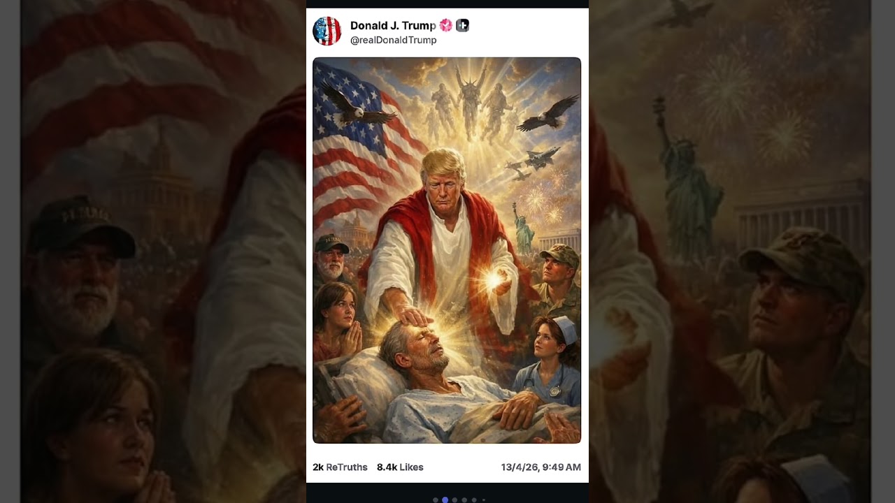 Youtube Thumnail image of : Ketegangan pecah! Donald Trump kembali memicu badai kontroversi #shorts #beritaterkini