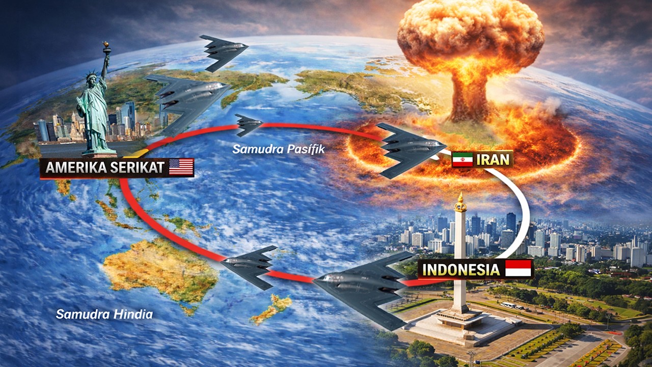 Strategi Licik Trump Serang Iran!? Indonesia Jadi Kunci Utama Keberhasilan Serangan AS Ke Teheran