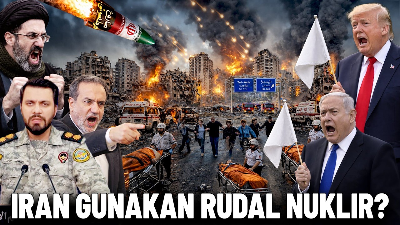 Youtube Thumnail image of : NEGOSIASI AS-IRAN BUNTU! Teheran Luncurkan Rudal Kiamat Terbaru Ke Pangkalan AS dan Tel Aviv