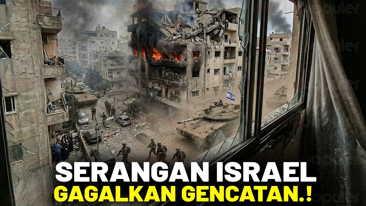 Youtube Thumnail image of : Negosiasi AS - Iran Gagal! Israel Tetap Serang Lebanon, Konflik Timur Tengah Meledak Lagi