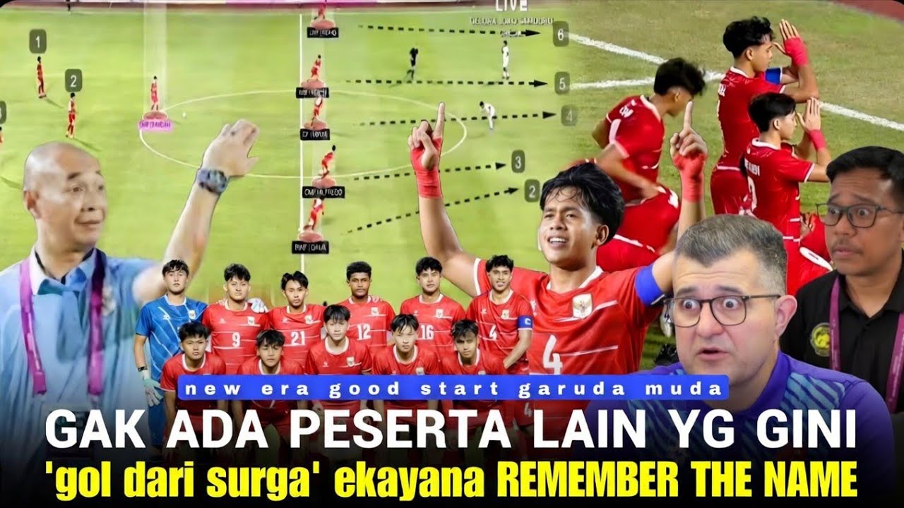 Youtube Thumnail image of : Bek Kapten Brace Buat Kakek Nenek di Surga: Taktik 7 Pemain Nyelonong Ke Kotak Penalti dari KickOff